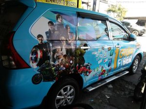 sticker wrapping mobil full body